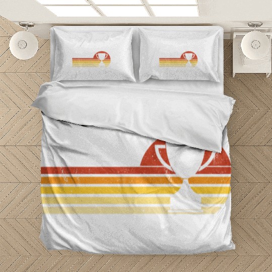 Trophy Husband Funny design for Cool Father or Dad Bedding Sets
