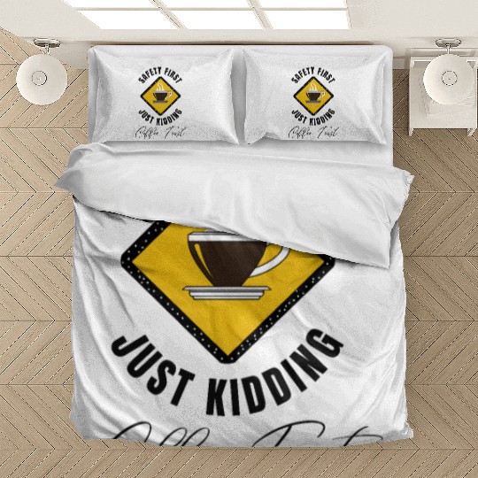 Safety First Coffee First Bedding Sets