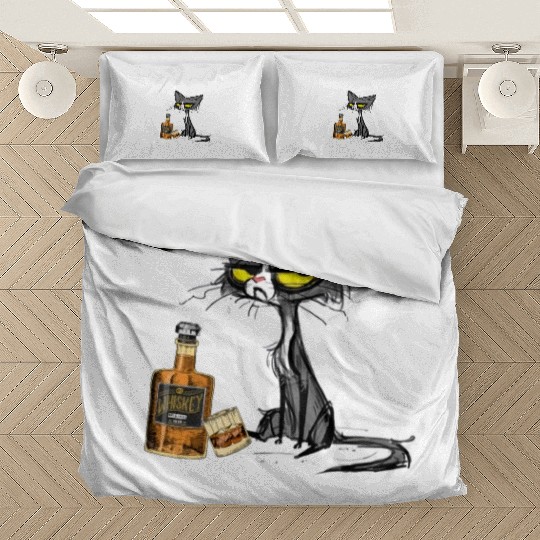 I'm Afraid If I GIVE UP WHISKEY Bedding Sets