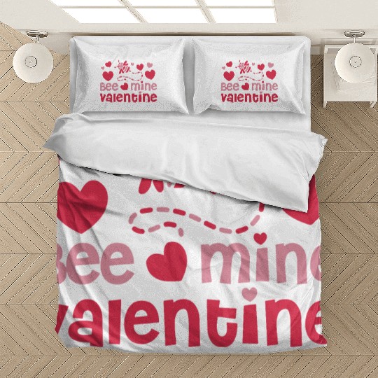 Bee Mine Valentine Bedding Sets