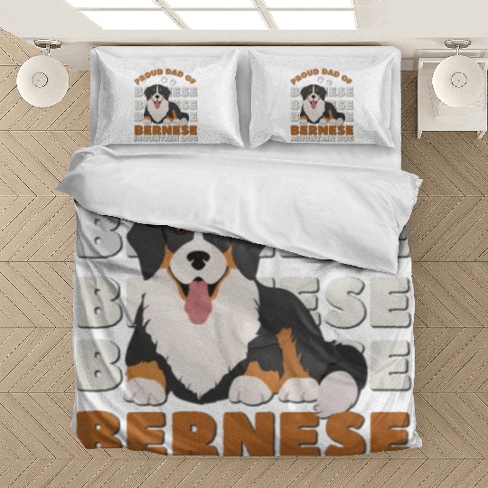 Bernese Mountain Dog. Best mom of Bernese Mountain Bedding Sets