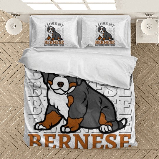 Bernese Mountain Dog. Best mom of Bernese Mountain Bedding Sets
