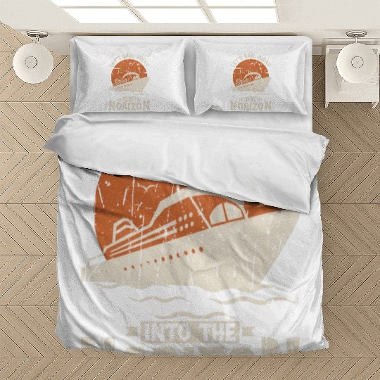Let's sail away into the horizon - Cruise Bedding Sets