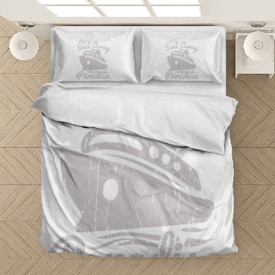 Let's sail away to paradise - Cruise Bedding Sets