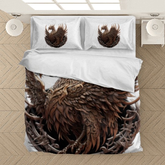 Illustration of Phoenix Bedding Sets