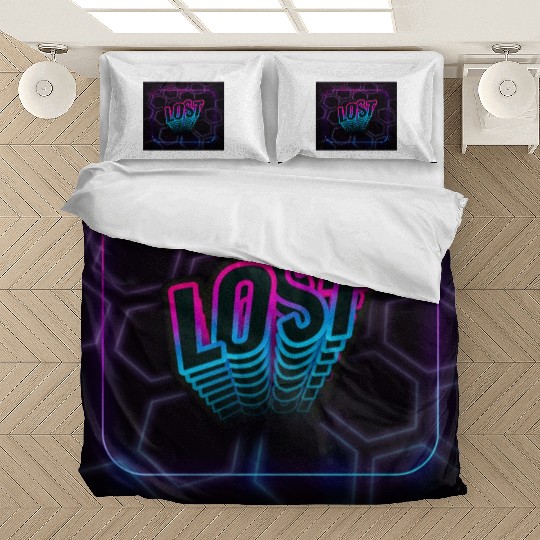 LOST NEON 3D Bedding Sets