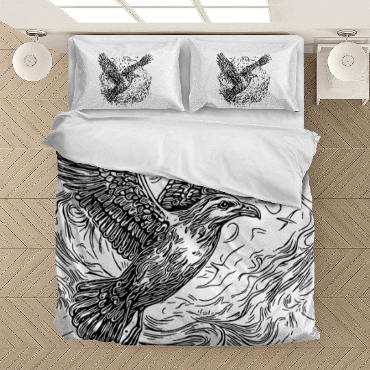 Flying Seagull Over The Sea Bedding Sets