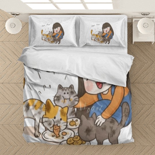 Crazy Cat Lady is My Destiny Bedding Sets