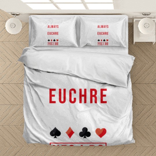Play Euchre Card Game Euchre Player Poker Euchre Bedding Sets