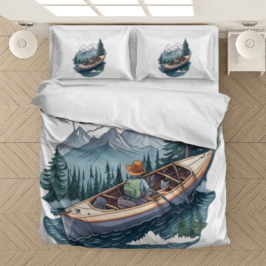 Travel kayak tour Bedding Sets