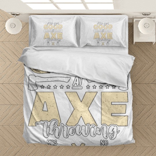 Axe Throwing Are You Good At Bullseye Axe Thrower Bedding Sets