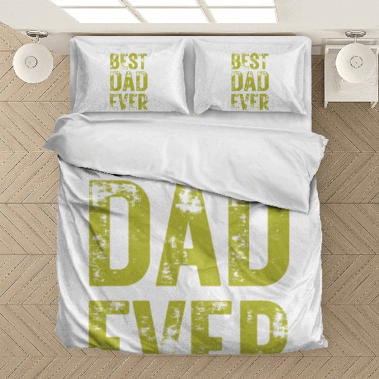 Best Dad Ever retro Bedding Sets