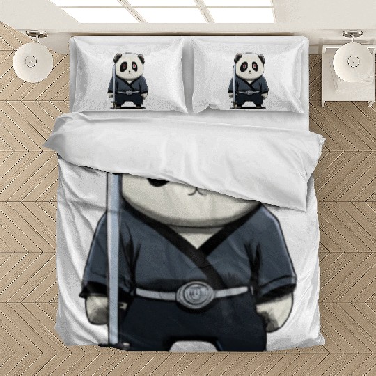 Samurai panda Bedding Sets