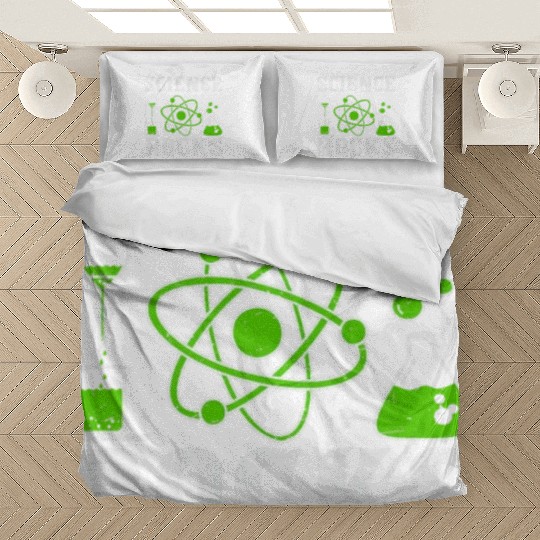 Funny Retro Vintage Science Chemistry Teacher Bedding Sets