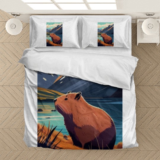 Capybara Nature Capibara Bedding Sets