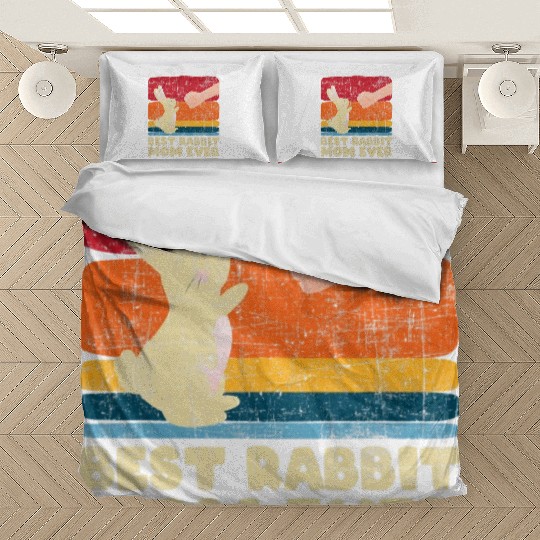 Best Rabbit Mom Ever Bunny Farmer Zookeeper Bedding Sets