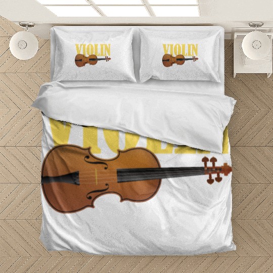 You Can't Play Violin Barefoot Bedding Sets