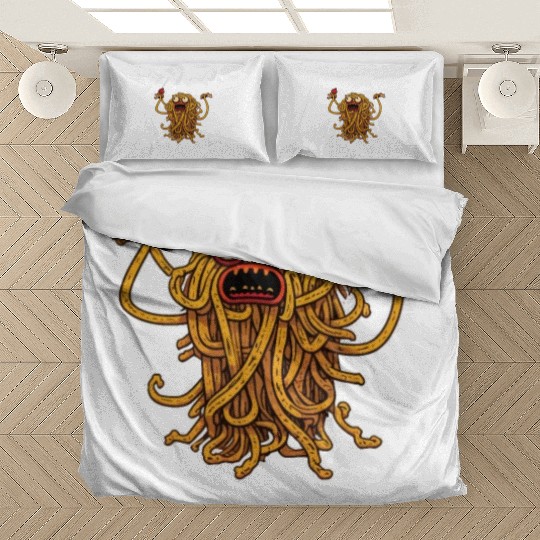 Atheist Atheism Flying Spaghetti Pastafarianism Bedding Sets