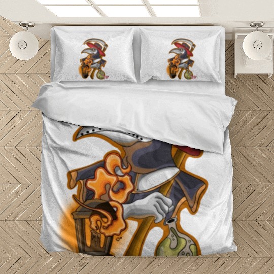 plague doctor Bedding Sets