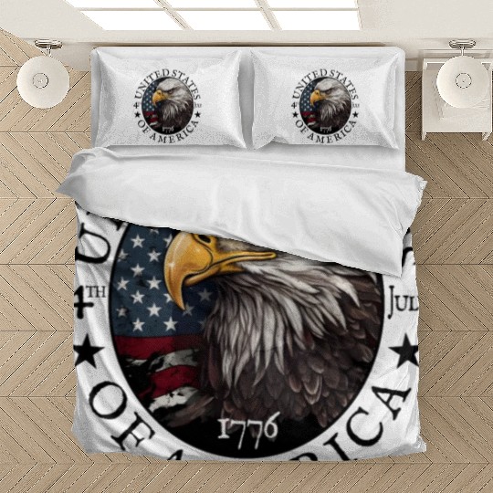 Proud American Independence Day Freedom Bedding Sets