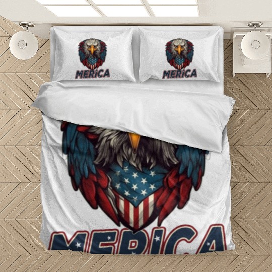 Proud American Independence Day Freedom Bedding Sets