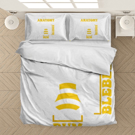 Anatomy of a Bumblebee Bee Lover Gift Bedding Sets