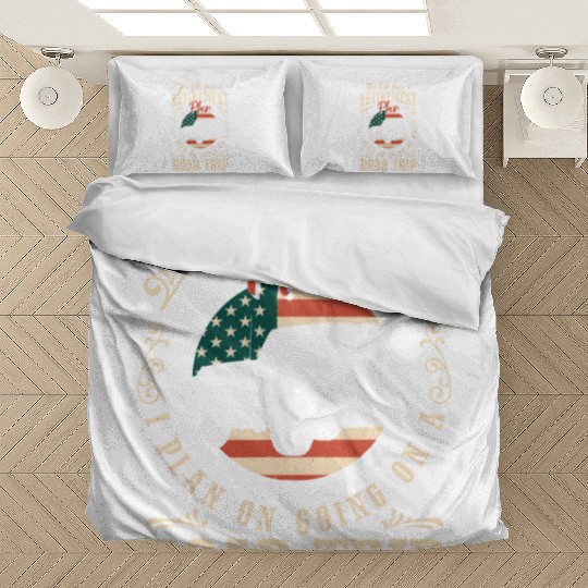 Road Trip Camping Summer Mountains Bedding Sets