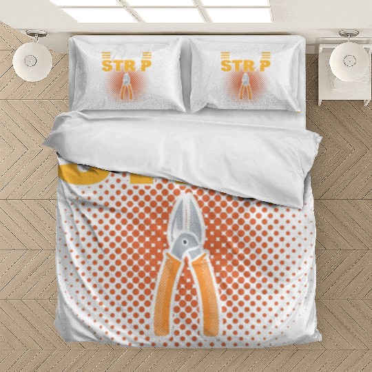 I Will Strip For Money Lineman Bedding Sets
