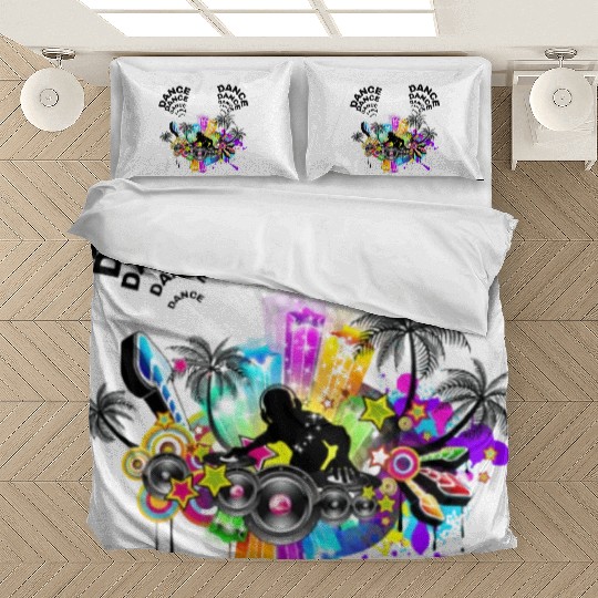 Started with this DJ Dance Bedding Sets.