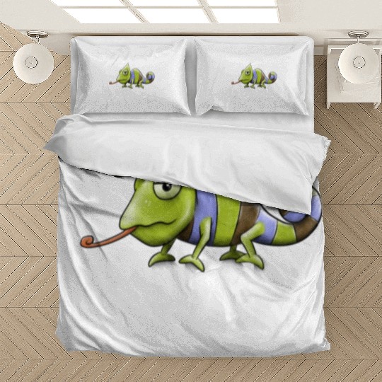 Ew People Grumpy Chameleon Lovers Sarcastic Joke Bedding Sets