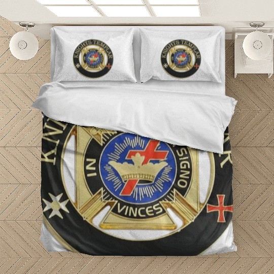 Knights templar in hoc signo vinces Bedding Sets