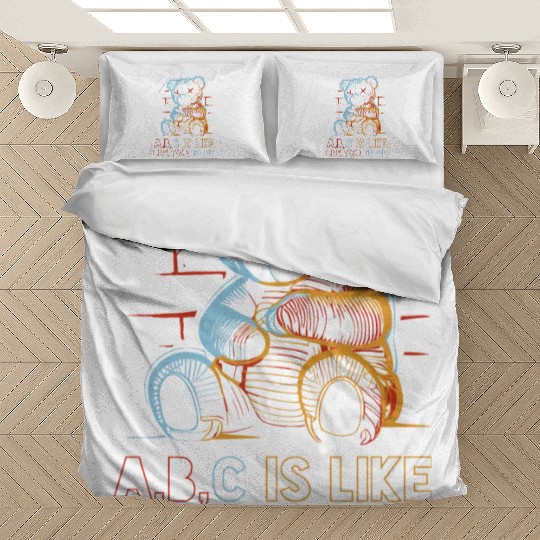 Neon Teddy Bear Bedding Sets