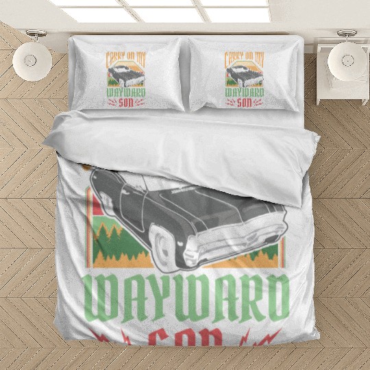 Carry On My Wayward Son Supernatural Bedding Sets
