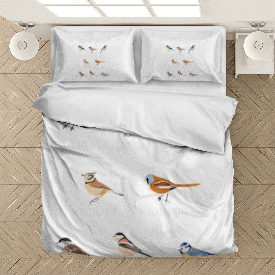 Funny Nice Tits Birdwatching Bird Watching Birding Bedding Sets