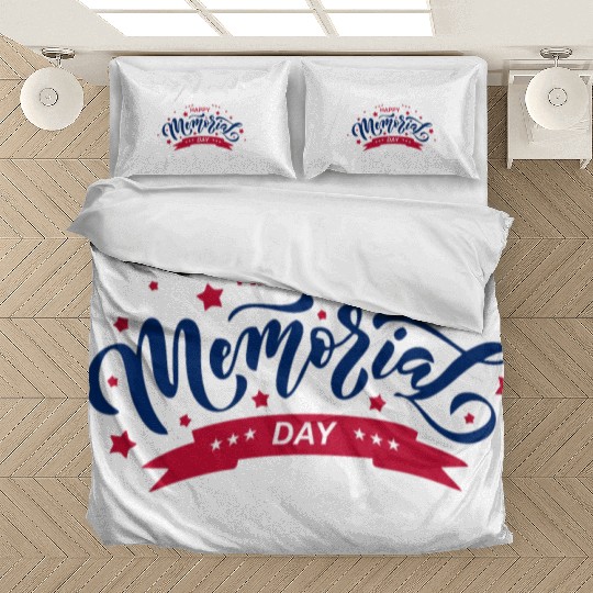 HAPPY MEMORIAL DAY Bedding Sets