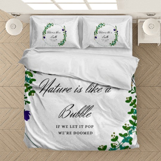 Nature is like a Bubble Bedding Sets