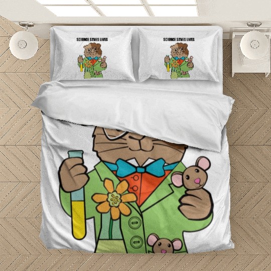 Science Guinea Pig And Mice Bedding Sets