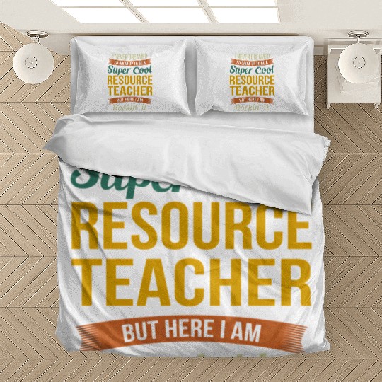 Resource Teacher Appreciation Bedding Sets