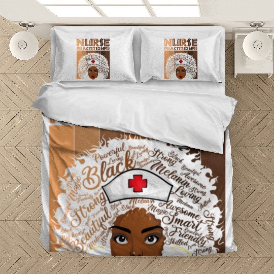 Nursing Practitioner Nurse For American African Bedding Sets