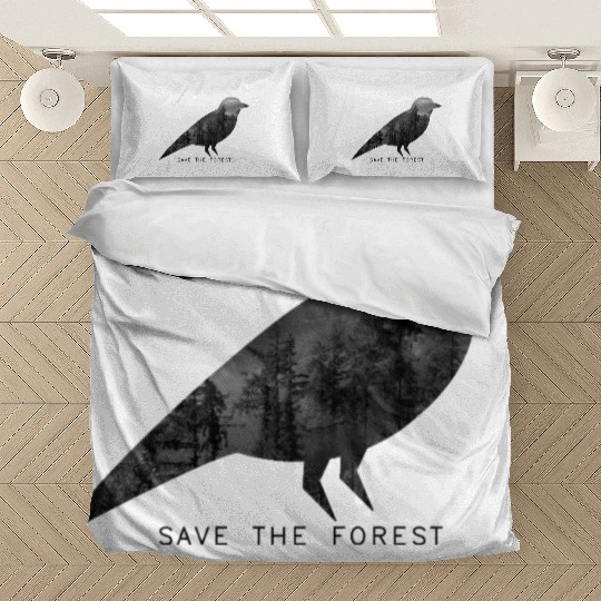 Bird Save the forest Bedding Sets