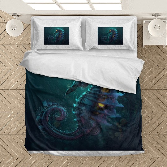 Neon Shark Attack Bedding Sets