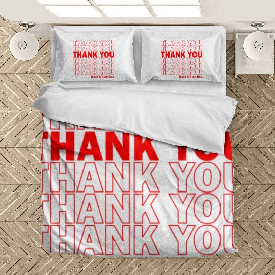 Thank You Have Ae Day Grocery Bedding Sets