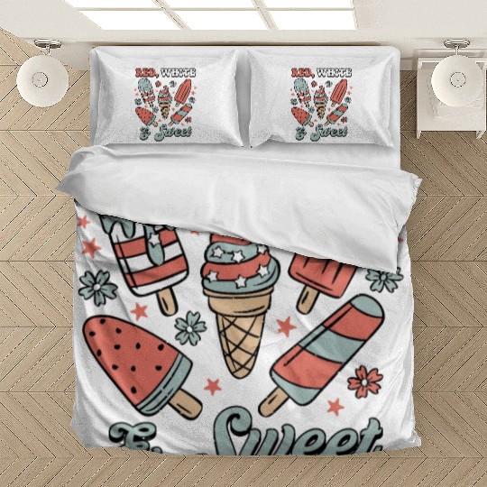 Red, White & Sweet Bedding Sets