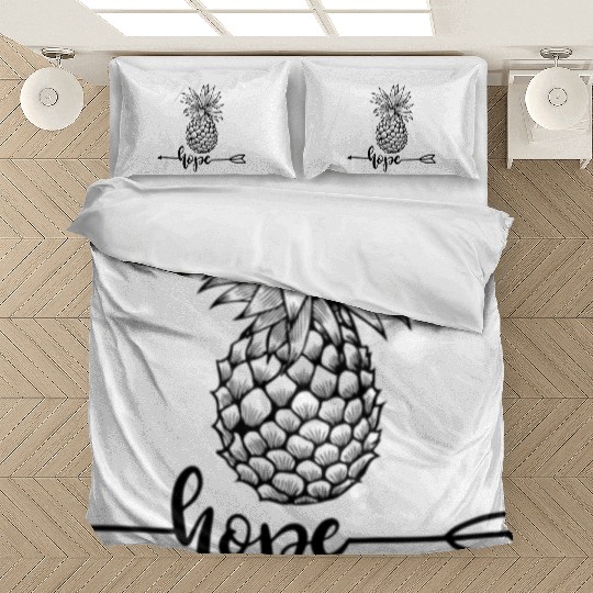 Hope Ivf Pineapple Lucky Transfer Day Bedding Sets