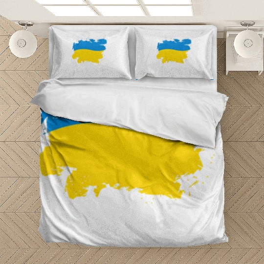 Ukraine Flag Ukrainian Support Pride Bedding Sets