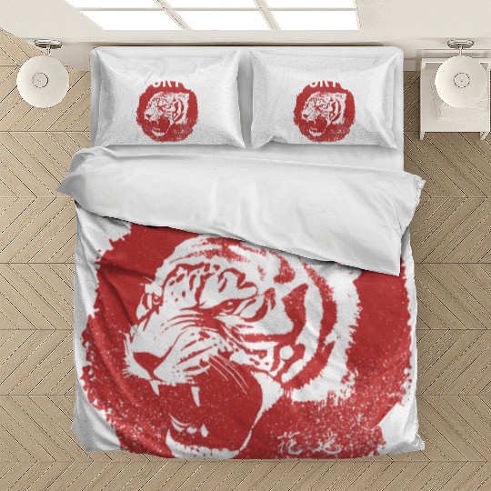 Tokyo Tiger Head Distressed Bedding Sets
