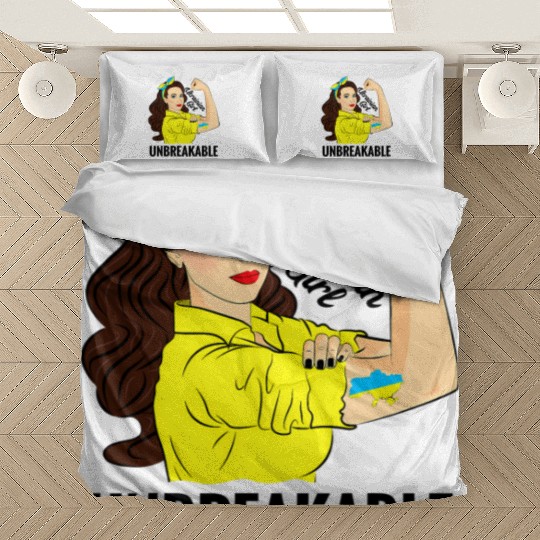 Ukrainian Unbreakable Ukraine Flag Bedding Sets
