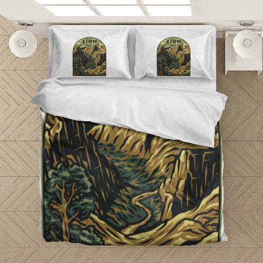 zion national park Bedding Sets