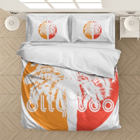 Hollywood California Artistic Vacation Souvenir Bedding Sets