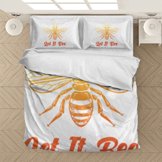 Beekepeer Let It Bee Beekepping Bumblebee Nature Bedding Sets